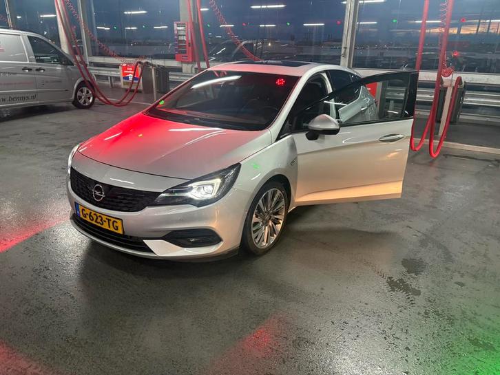 Opel Astra 1.4 Turbo 145pk Start/stop Aut 2019 Grijs, Auto's, Opel, Particulier, Astra, ABS, Achteruitrijcamera, Adaptieve lichten