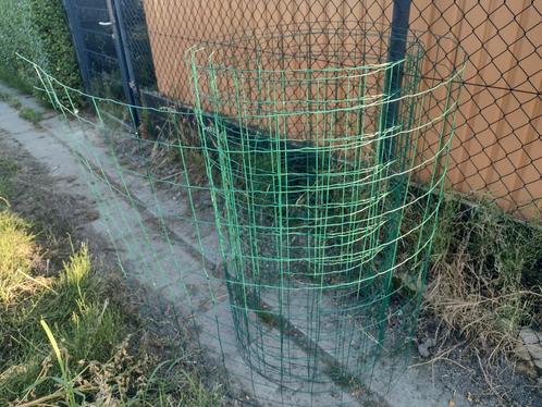 MRT tuingaas 120cm hoog, maaswijdte 10x10cm – ca. 15 meter, Tuin en Terras, Gaas en Draad, Zo goed als nieuw, Gaas, 10 tot 20 meter