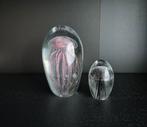 2 kwallen in glas, Huis en Inrichting, Woonaccessoires | Overige, Ophalen of Verzenden, Zo goed als nieuw