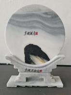 Vintage Chinese Dream Stone Marble Plate, Ophalen of Verzenden