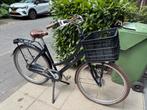 Cortina U5 damesfiets blauw met bruin en fietsmand, Fietsen en Brommers, 53 tot 56 cm, Ophalen, Gebruikt, Versnellingen