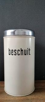Vintage BRABANTIA beschuitbus met lift., Verzamelen, Blikken, Ophalen of Verzenden, Gebruikt, Beschuit, Overige merken