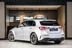Mercedes A-klasse AMG 45S 4MATIC+ |Pano|Night|Burmester|19'', Auto's, Mercedes-Benz, Automaat, Gebruikt, 4 cilinders, Lichtsensor