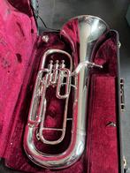 Euphonium Besson BE762 silver plated mooie staat, Muziek en Instrumenten, Blaasinstrumenten | Tuba's, Gebruikt, Euphonium of Tenortuba
