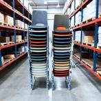 B-keus stapelstoelen kantinestoelen kuipstoelen kleurverschi, Huis en Inrichting, Stoelen, Ophalen, Nieuw, Metaal, Vijf, Zes of meer stoelen