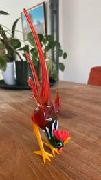 Prachtig  handgeblazen glazen haan in goede staat, Antiek en Kunst, Ophalen of Verzenden