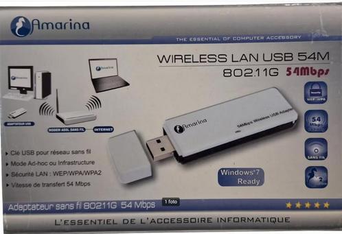Wireless LAN USB Adapter, Computers en Software, Netwerkkaarten, Nieuw, Extern, Ophalen of Verzenden