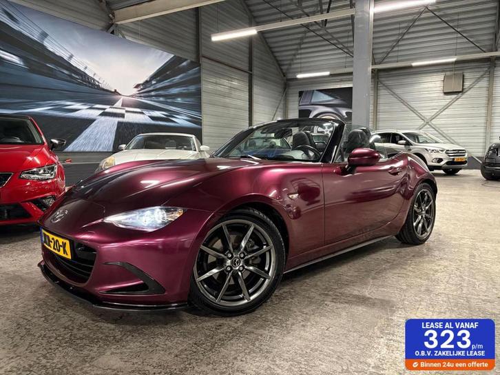 Mazda MX-5 2.0 SkyActiv-G 160 GT-M | WRAP | BOSE | Leder |, Auto's, Mazda, Bedrijf, Te koop, MX-5, ABS, Airbags, Airconditioning