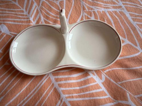 Boerenbont petit four houder met breukje Boerenbond, Huis en Inrichting, Keuken | Servies, Gebruikt, Schaal of Schalen, Boerenbont