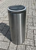 Brabantia Touch Bin prullenbak, Huis en Inrichting, Woonaccessoires | Prullenbakken, Ophalen, 50 tot 75 cm, 40 liter of meer, Zo goed als nieuw