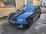Peugeot 106 1.1 Sport 2001 Blauw, Auto's, Peugeot, Voorwielaandrijving, Stof, Metallic lak, Zwart
