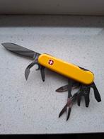 Wenger mes zakmes geel Victorinox, Ophalen of Verzenden, Nieuw