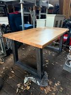 Boomstam tafel - 160x90x4,5 cm, Huis en Inrichting, Tafels | Eettafels, Niet bekend, Eikenhout, 50 tot 100 cm, Zo goed als nieuw
