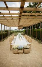Tafeldecoratie tafelstyling te huur bruiloft diner, Ophalen of Verzenden, Nieuw