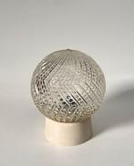 Vintage fraaie helder glazen bol plafondlamp bubbels, Ophalen of Verzenden, Zo goed als nieuw, Glas, Vintage