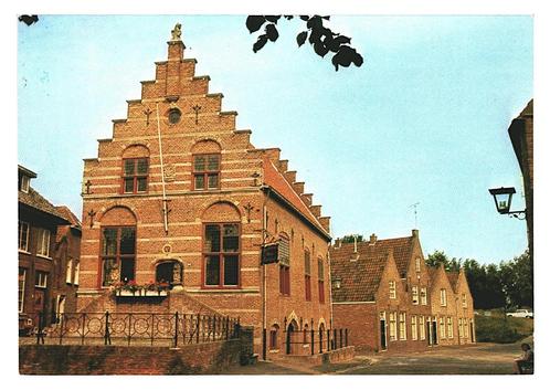 37803	Woudrichem	N Br oude Raedthuis	Nette oude kaart	Onbesc, Verzamelen, Ansichtkaarten | Nederland, Ongelopen, Noord-Brabant