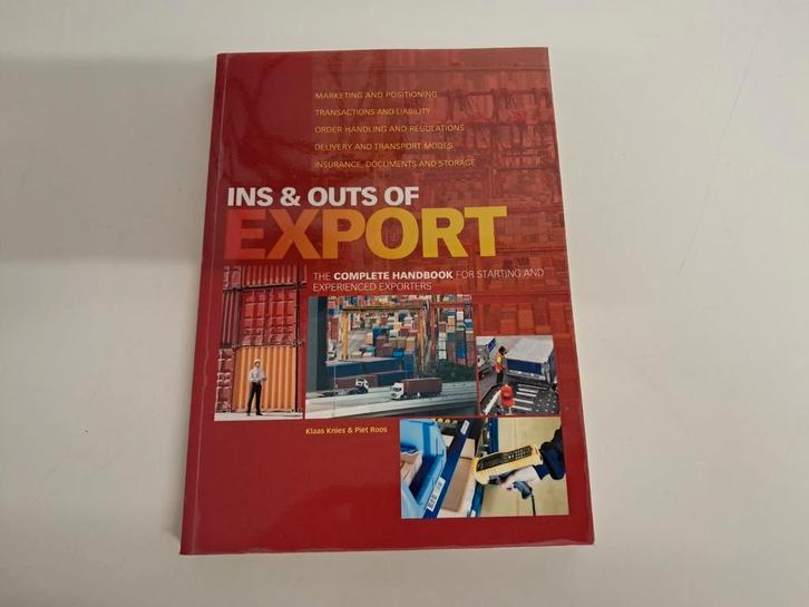 Klaas Knies - Ins en outs of export, Boeken, Wetenschap, Zo goed als nieuw, Ophalen of Verzenden