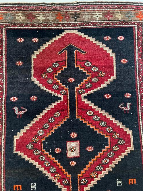Vintage Perzisch tapijt Hamadan Iran, Antiek en Kunst, Antiek | Kleden en Textiel, Ophalen of Verzenden