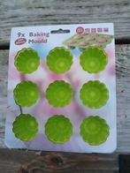 9x Siliconen Bakvormpjes - Nieuw, Huis en Inrichting, Ophalen of Verzenden, Nieuw