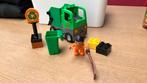 Lego Duplo vuilniswagen, Ophalen of Verzenden, Gebruikt, Complete set, Duplo
