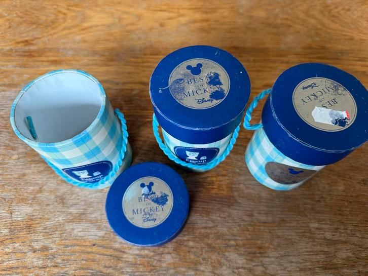 Disney Best of Mickey Mouse Eierdopjes met Zoutvaatje, Verzamelen, Disney, Nieuw, Servies, Mickey Mouse, Ophalen of Verzenden