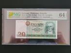Duitsland 20 mark 1975 PMG64, Postzegels en Munten, Bankbiljetten | Europa | Niet-Eurobiljetten, Ophalen of Verzenden