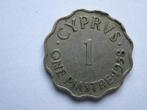 Cyprus 1 piastre 1938 KM23 prachtig, Ophalen of Verzenden, Midden-Oosten, Losse munt