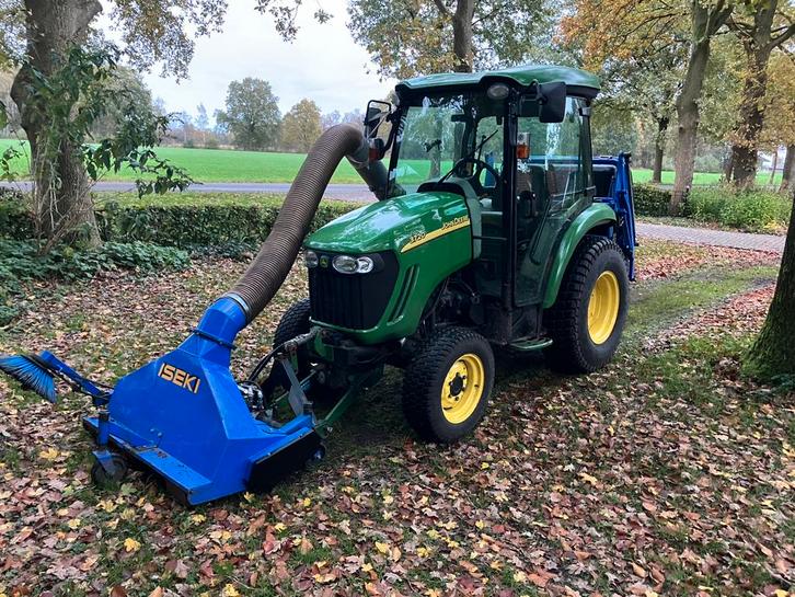 Veeg zuig combinatie iseki, Tuin en Terras, Bladblazers, Gebruikt, Elektrisch, Met opvangzak, Met versnipperfunctie, Met neuswiel