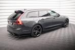 Voorlip sideskirt spoiler diffuser Volvo V90 R-design 16-20, Ophalen of Verzenden