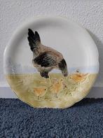 Porseleinen (wand)bordje - Waechtersbach, Huis en Inrichting, Woonaccessoires | Schalen en Manden, Ophalen of Verzenden, Rond