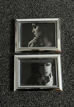 2 Eric Kuster zilverkleurige spiegelfotolijstjes, Ophalen of Verzenden, Gebruikt