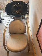 Kapperwasbak, Huis en Inrichting, Stoelen, Ophalen of Verzenden, Gebruikt, Wit, Eén