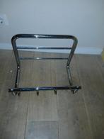 Vintage Design Kapstok Wandrek Chroom Gispen Stijl, Wandkapstok, Gebruikt, Ophalen of Verzenden, Minder dan 100 cm