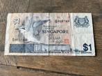 1 Dollar Singapore, Postzegels en Munten, Bankbiljetten | Azië, Los biljet, Zuidoost-Azië, Verzenden