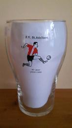 Heineken kleine stapel glas dubbeldruk S.V. St. Adelbert, Verzamelen, Ophalen of Verzenden, Zo goed als nieuw, Glas of Glazen