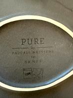 Pure by pascal naessens 6 bruine design borden, Huis en Inrichting, Keuken | Servies, Ophalen, Keramiek, Zo goed als nieuw, Bord(en)