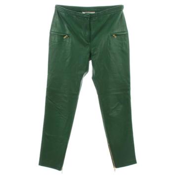 By Malene Birger groene lederen leren broek, maat 38 M beschikbaar voor biedingen
