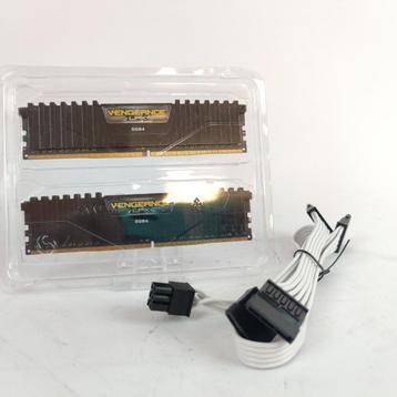 Vengeance ddr4 3200mhz 32gb (2x16gb) RGB RAM beschikbaar voor biedingen