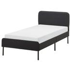IKEA eenpersoonsbed Slattum 90*200, Huis en Inrichting, Slaapkamer | Bedden, Ophalen, 90 cm, Eenpersoons, Zwart