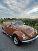 Volkswagen 1302 Ls cabriolet 1972 Bruin, Beige, 4 cilinders, Leder, Handgeschakeld