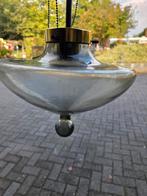 Vintage glazen RAAK AMSTERDAM, Huis en Inrichting, Lampen | Hanglampen, Gebruikt, 50 tot 75 cm, Vintage, Ophalen of Verzenden