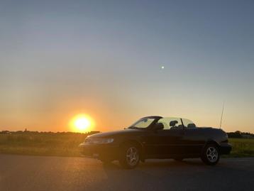Saab 9-3 2.0 T Cabrio 1998 Zwart beschikbaar voor biedingen