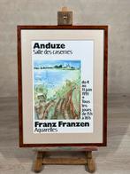Franz Franzen Aquarelles - Anduze Tentoonstelling 1993, Antiek en Kunst, Ophalen of Verzenden