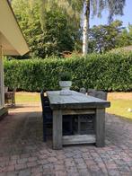 Robuust bielzen Tuintafel, Tuin en Terras, Rechthoekig, Zo goed als nieuw, Hout, Ophalen