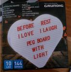 Grundig letterhart met licht bruiloft decoratie, Versiering, Zo goed als nieuw, Ophalen, Geboorte of Huwelijk