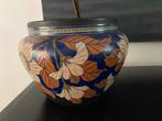 Prachtige pot vaas  plateel Gouda cachepot, Ophalen