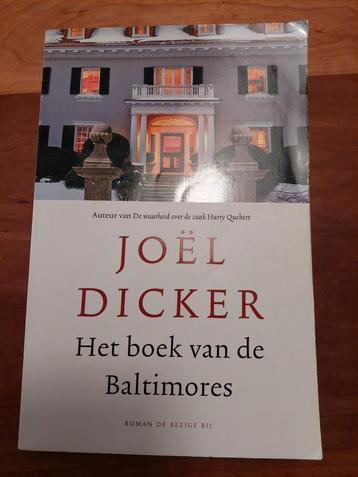 Het boek van de Baltimores - Joël Dicker beschikbaar voor biedingen
