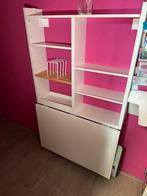 NORBERG Aan de wand klaptafel + opberger + tijdschriftenrek, Huis en Inrichting, Bureaus, Ophalen, Zo goed als nieuw