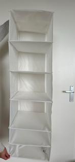 Opberger met 6 vakken, wit, 35x45x125 cm, Huis en Inrichting, Kasten | Kledingkasten, Ophalen, 50 tot 100 cm, Zo goed als nieuw