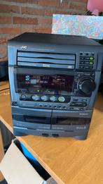 JVC CD speler met dubbele casette, Audio, Tv en Foto, Cd-spelers, Ophalen of Verzenden, Gebruikt, JVC, Wisselaar